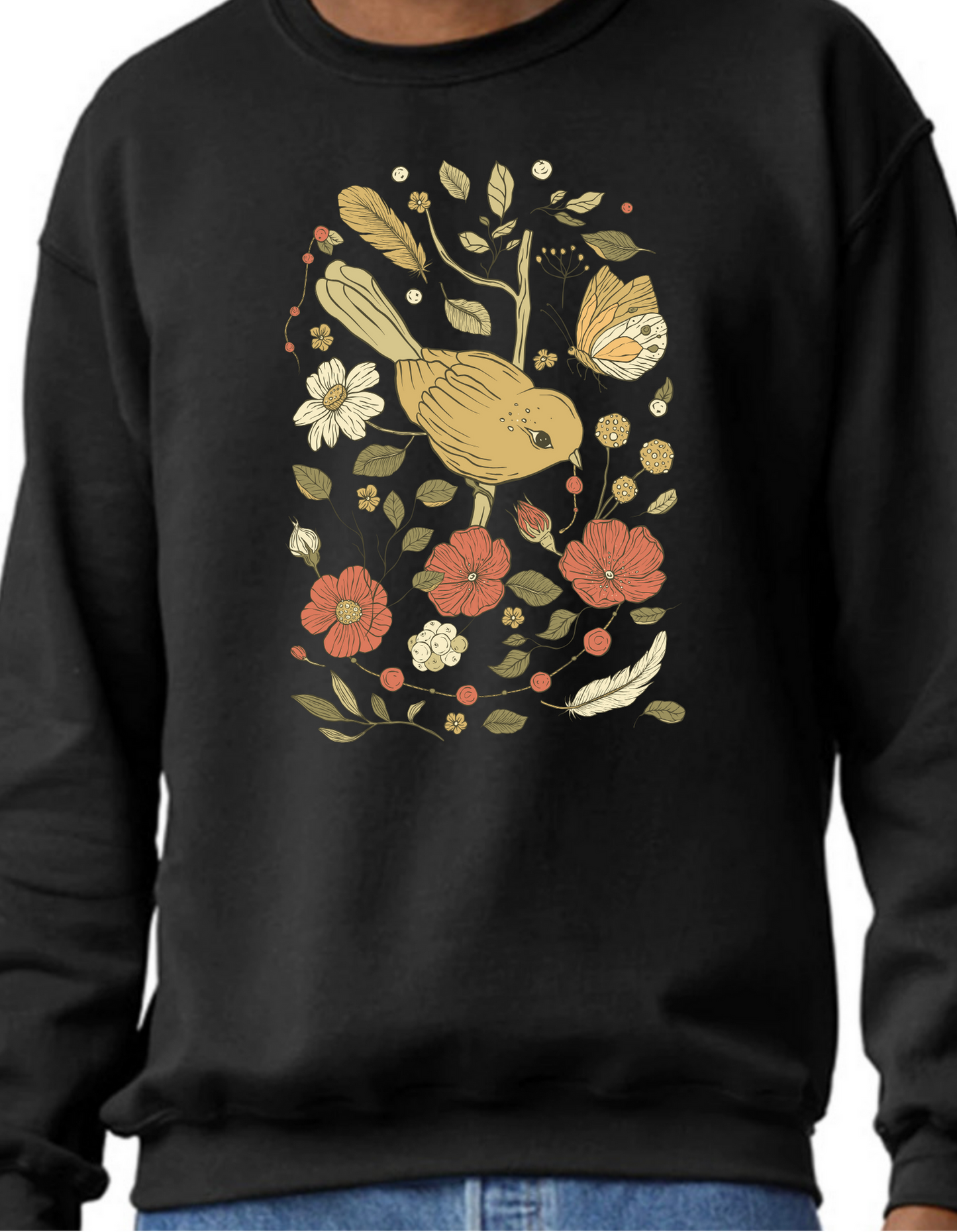 Spring Bird Crewneck