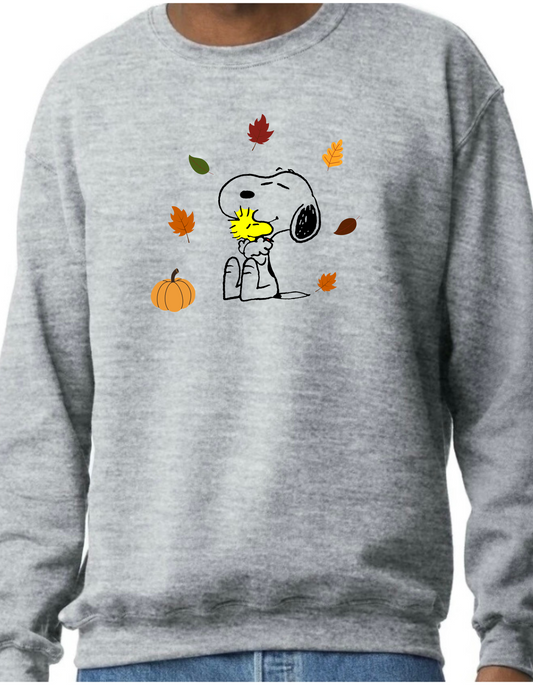 Fall Snoopy Crewneck