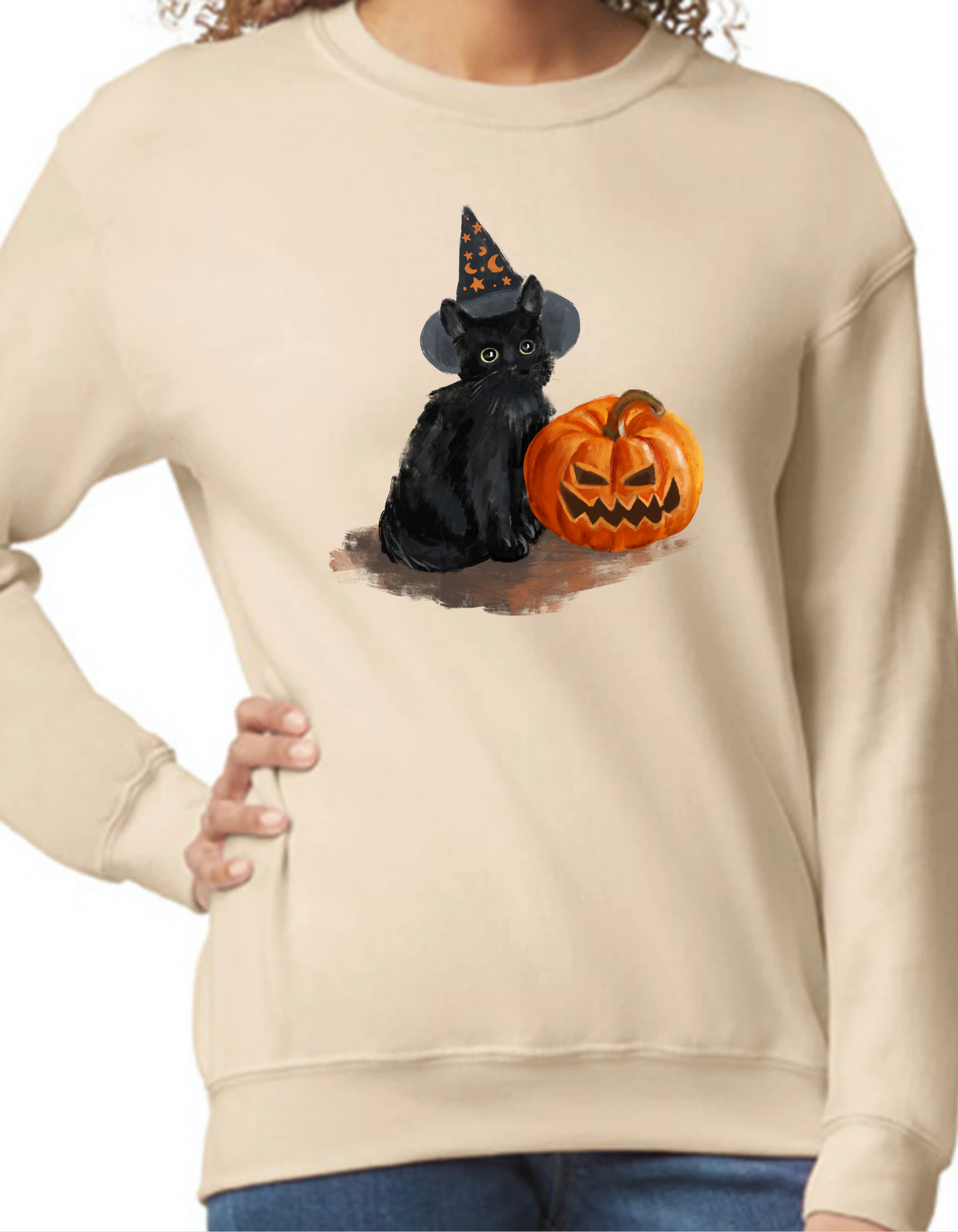 Witchy Cat Crewneck