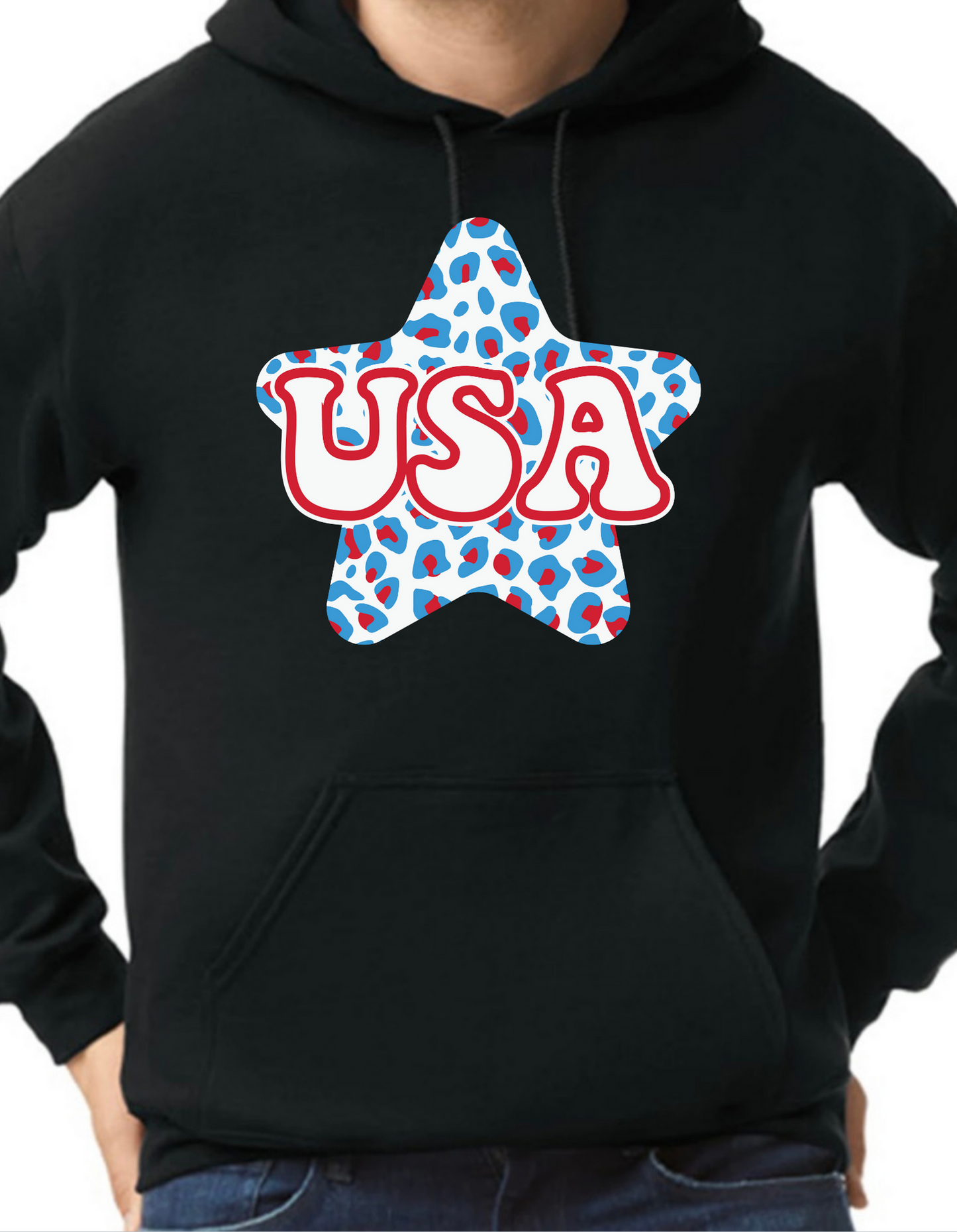 USA Star Hoodie