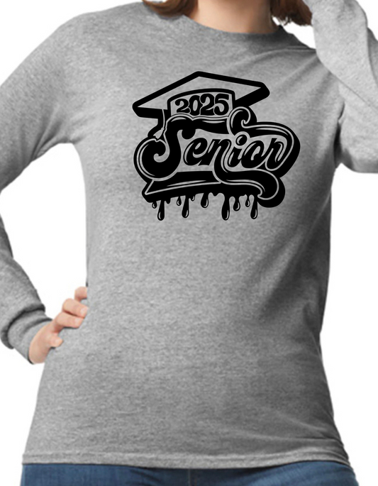 Senior 2025 Cap Longsleeve