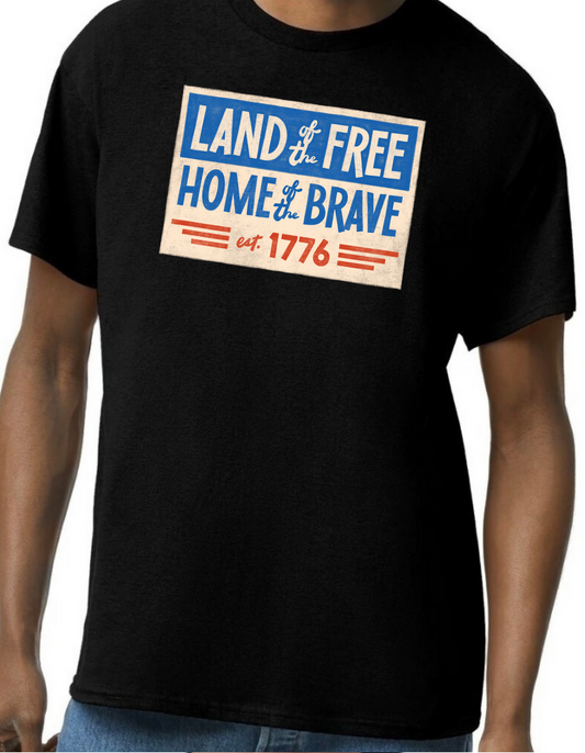 Land of the Free Graphic Tee