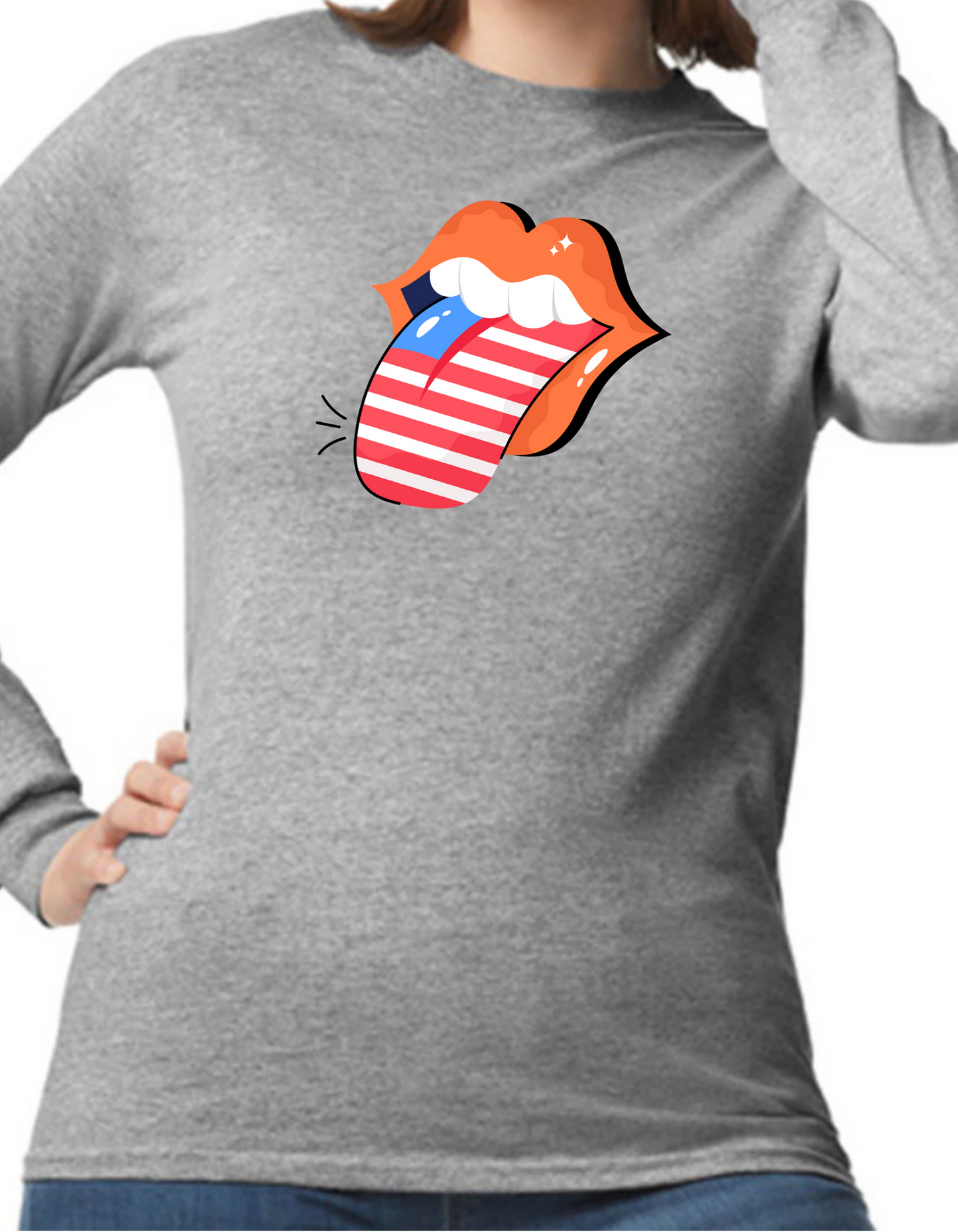 American Tongue Longsleeve