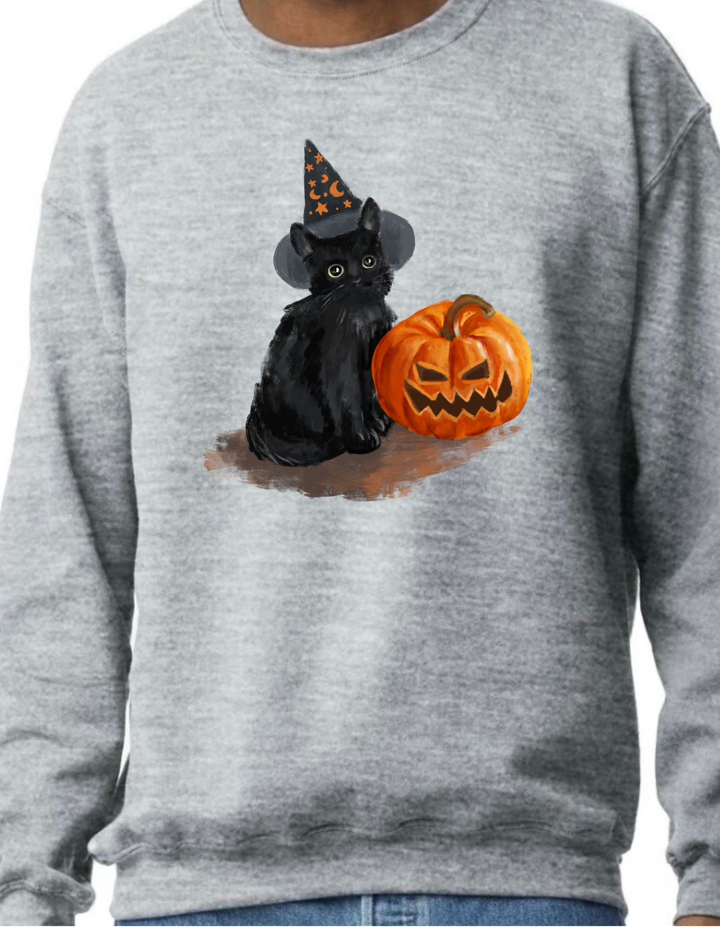 Witchy Cat Crewneck