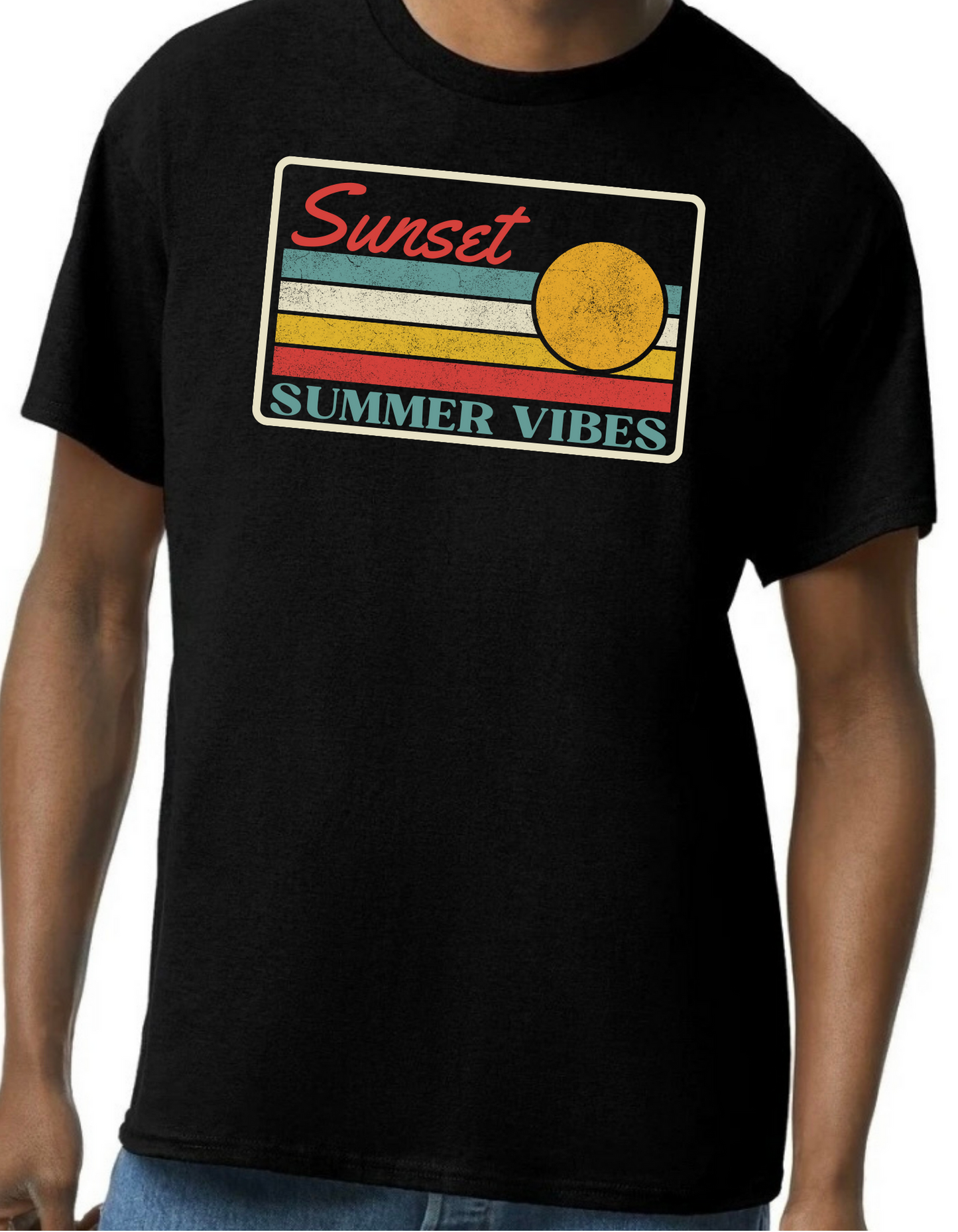 Sunset, Summer Vibes Graphic Tee