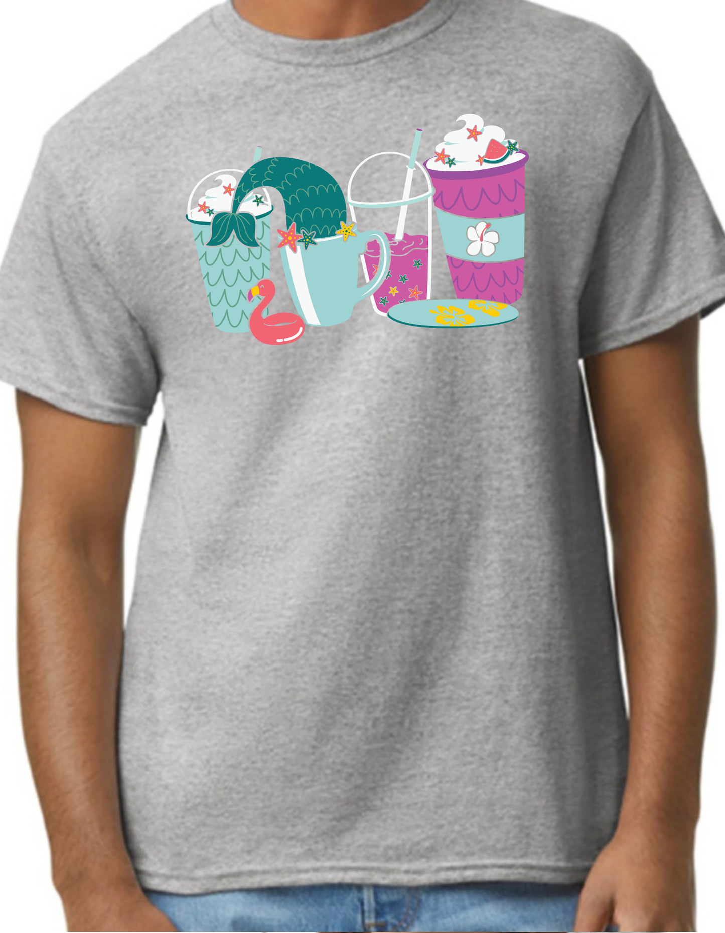 Mermaid Latte Graphic Tee