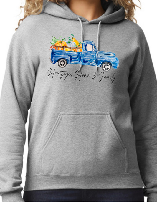 Heritage, Home & Family Hoodie