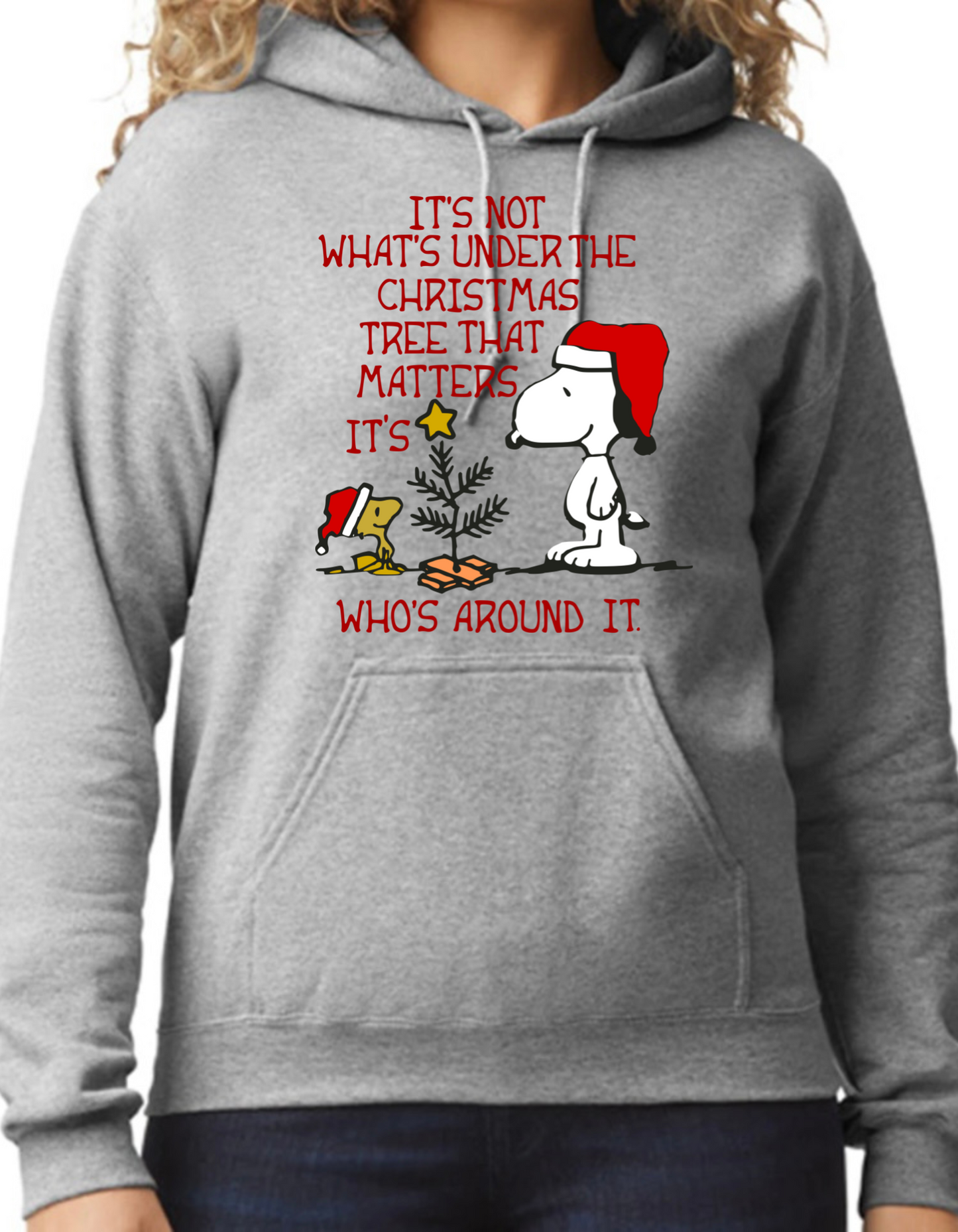 Snoopy & Woodstock Tree Hoodie