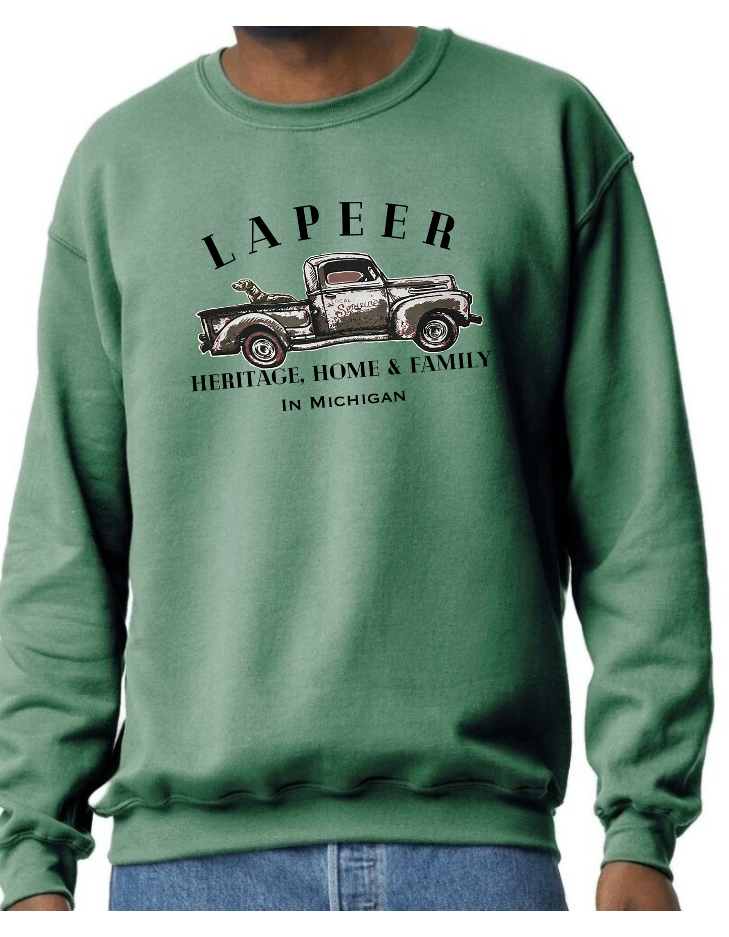 Lapeer Home Crewneck