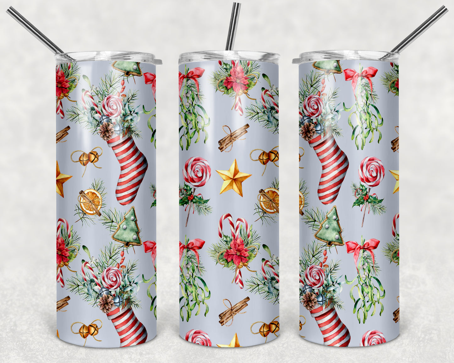 Christmas Patterns 20oz Tumblers