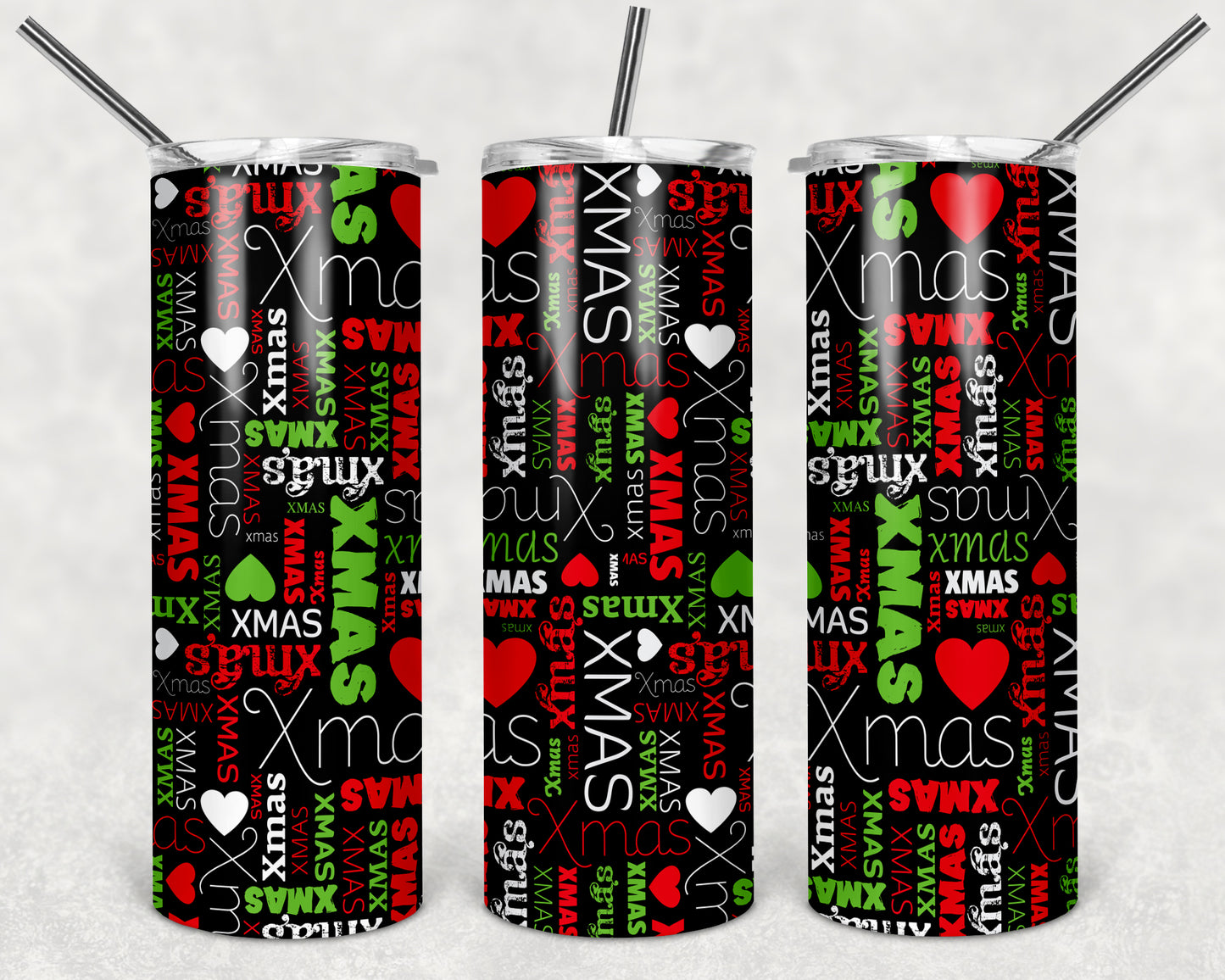 Christmas Patterns 20oz Tumblers