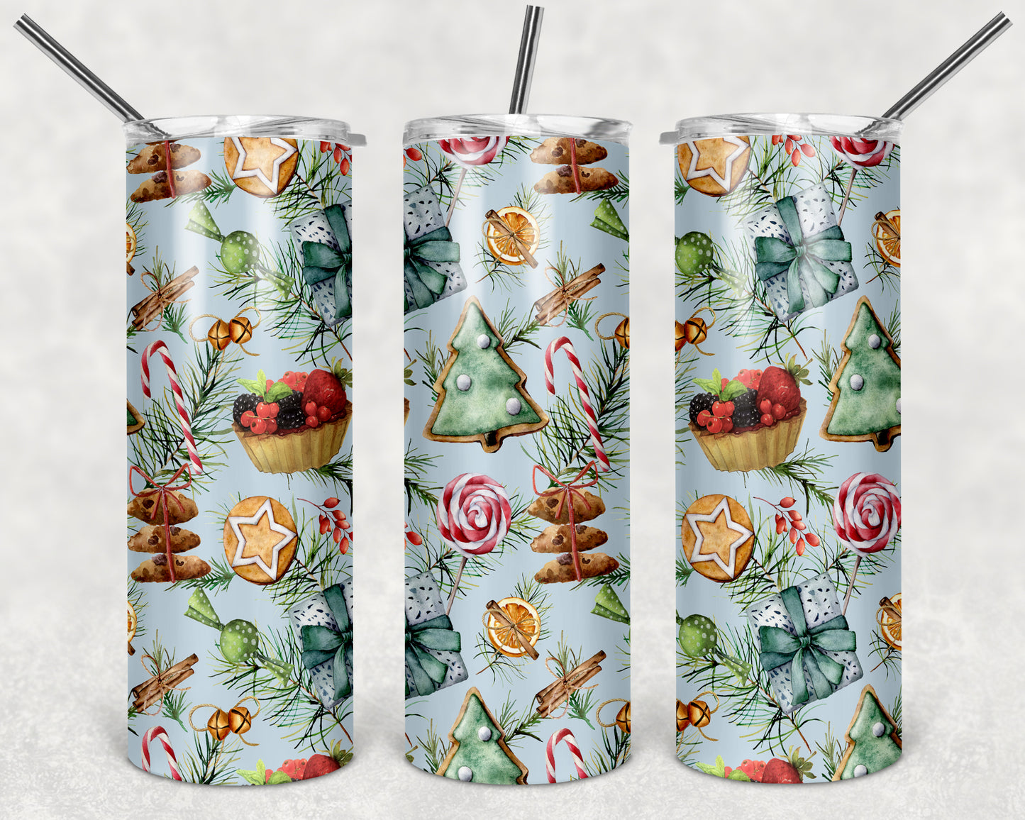 Christmas Patterns 20oz Tumblers