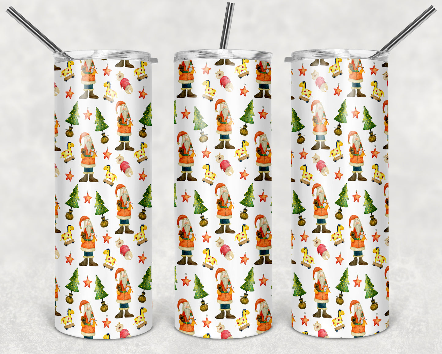 Christmas Patterns 20oz Tumblers