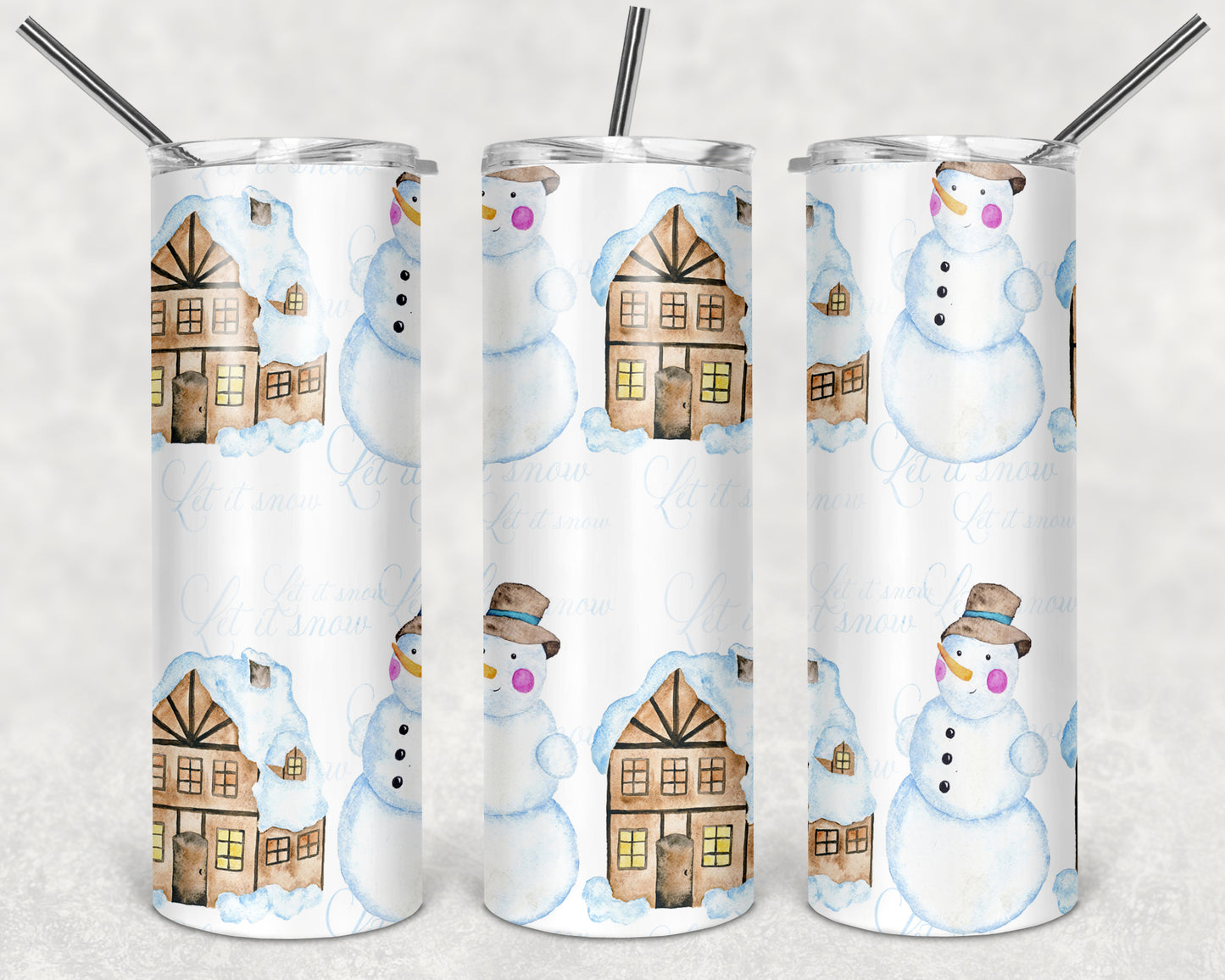 Christmas Patterns 20oz Tumblers