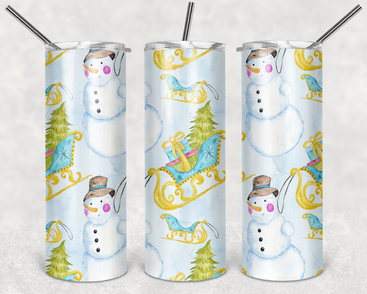 Christmas Patterns 20oz Tumblers