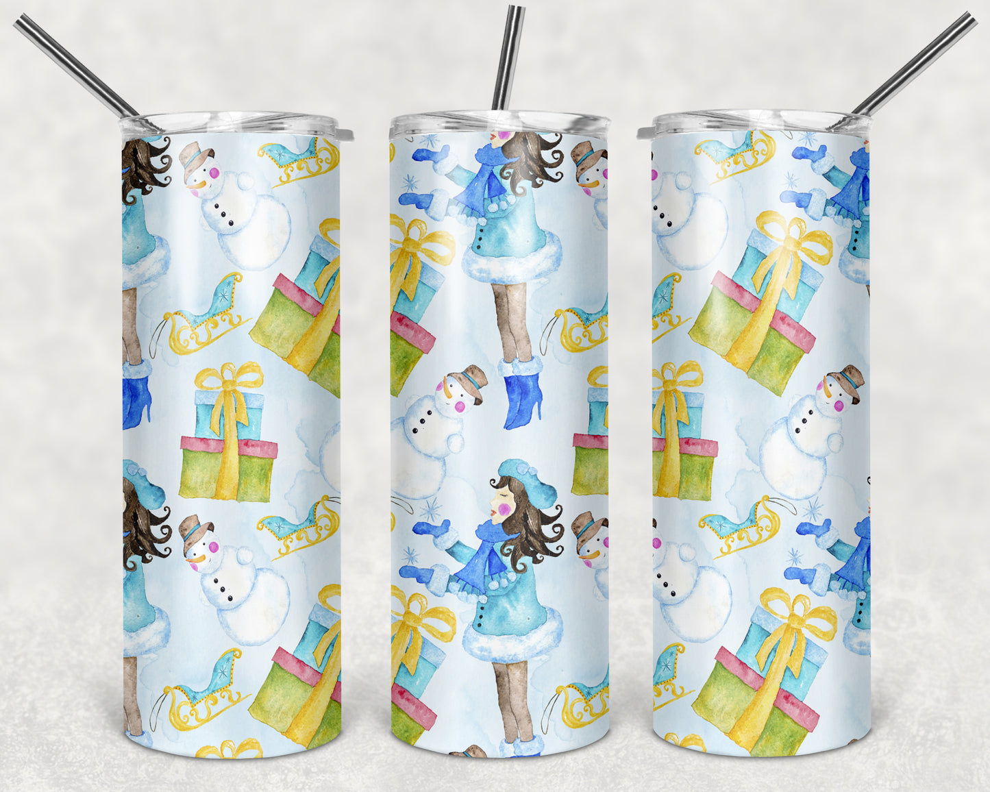 Christmas Patterns 20oz Tumblers