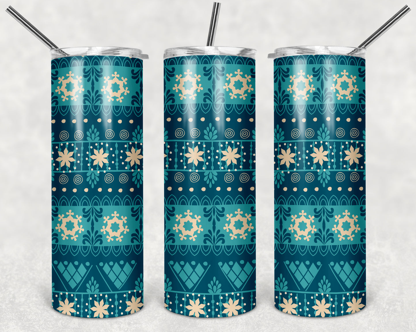 Christmas Patterns 20oz Tumblers