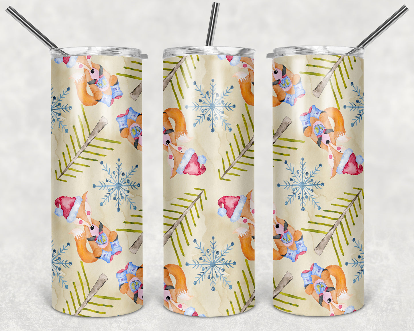 Christmas Patterns 20oz Tumblers