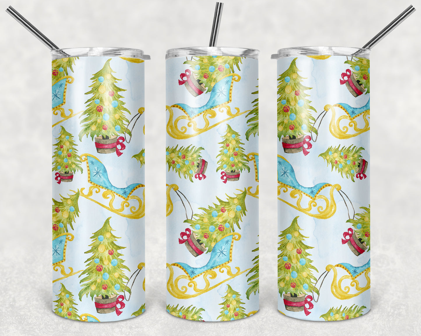 Christmas Patterns 20oz Tumblers