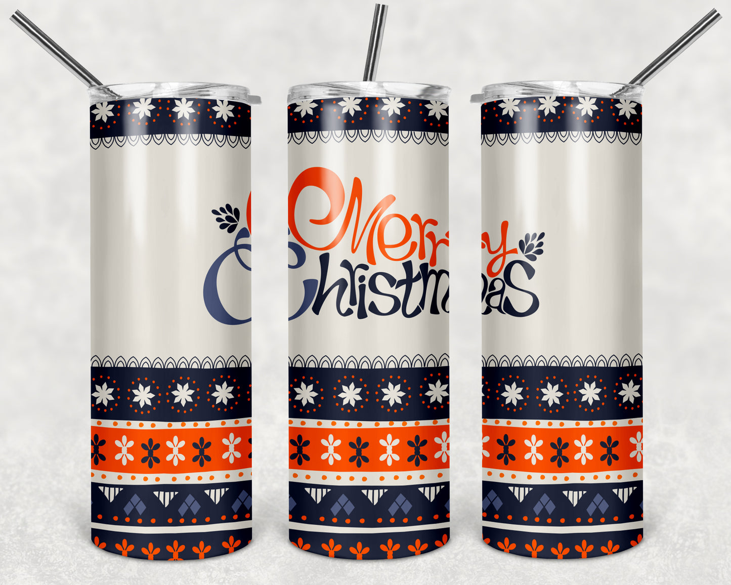 Christmas Patterns 20oz Tumblers