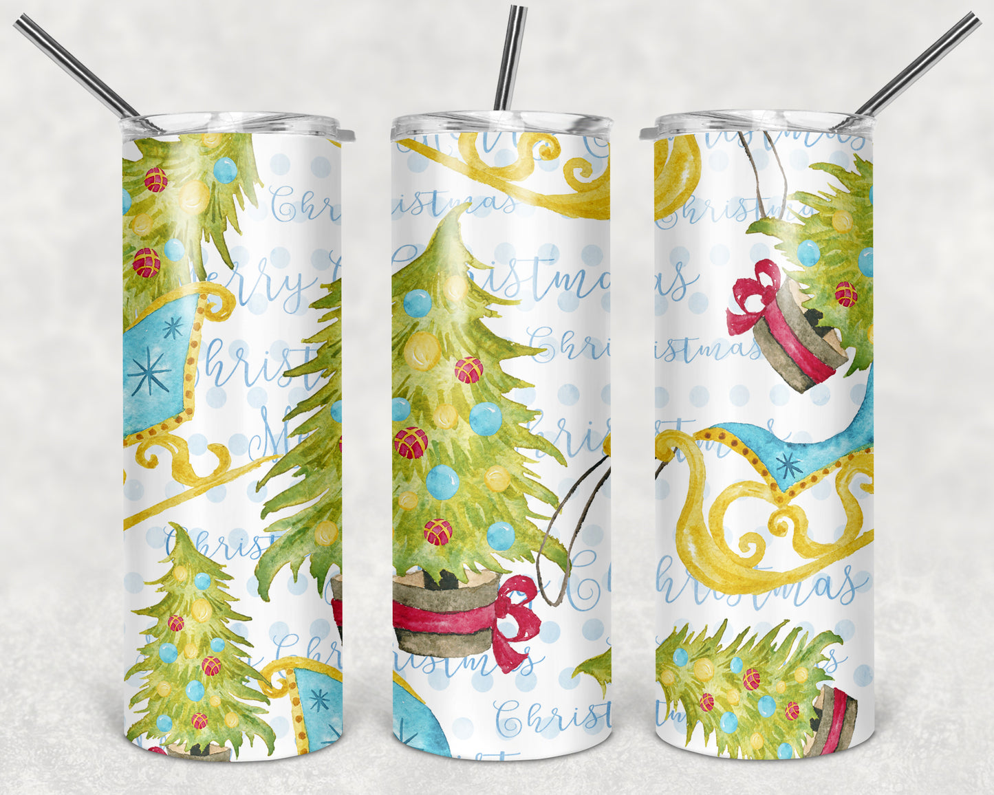 Christmas Patterns 20oz Tumblers