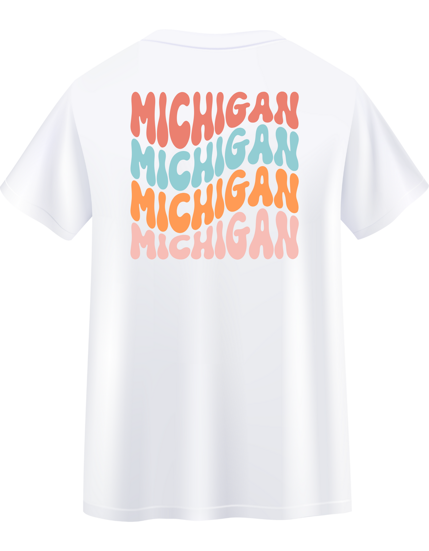 Groovy Michigan Graphic Tee