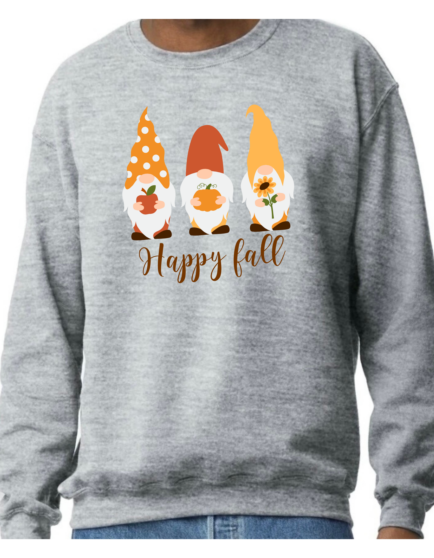 Happy Fall Gnomes Crewneck