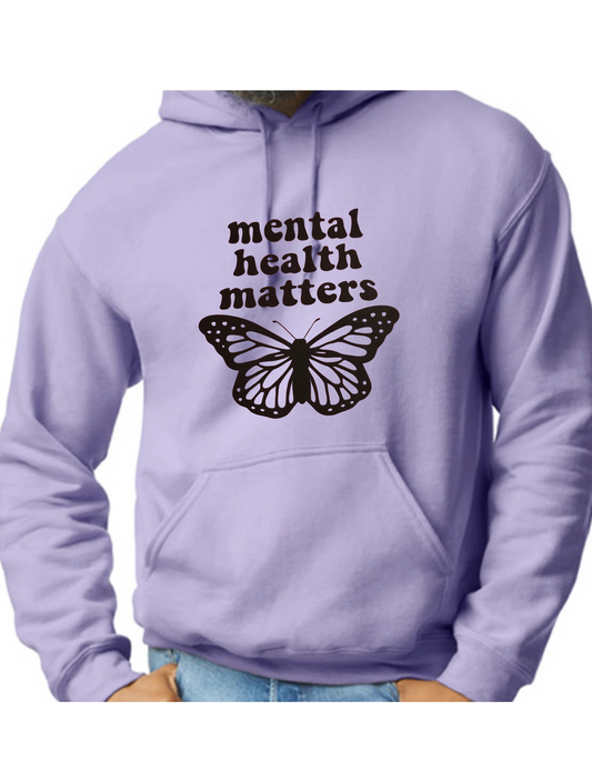 Mental Health Matters Butterfly Hoodie