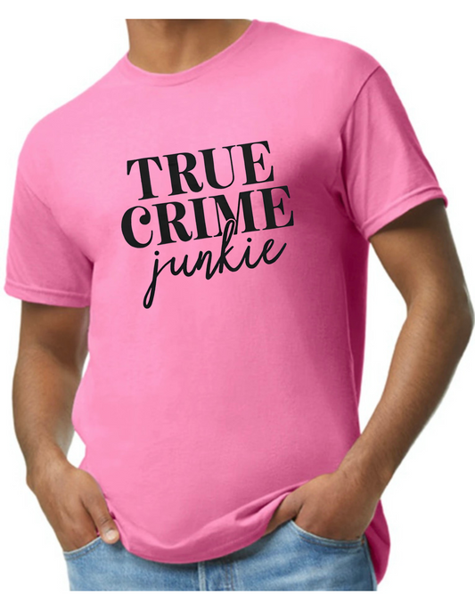 True Crime Junkie Graphic Tee