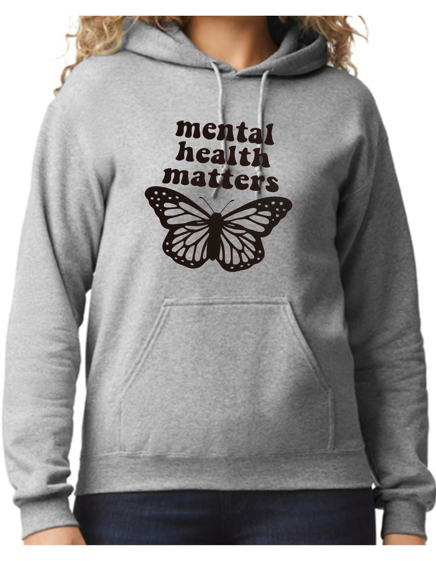 Mental Health Matters Butterfly Hoodie