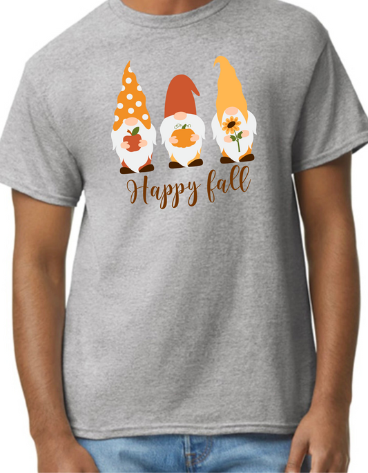 Happy Fall Gnomes Graphic Tee