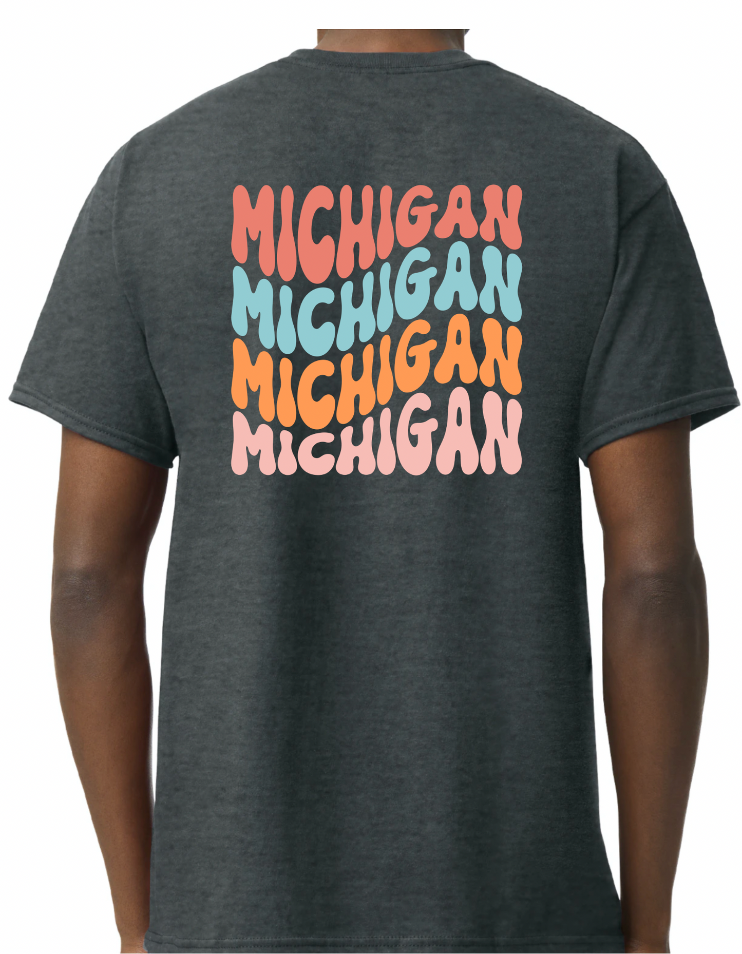 Groovy Michigan Graphic Tee