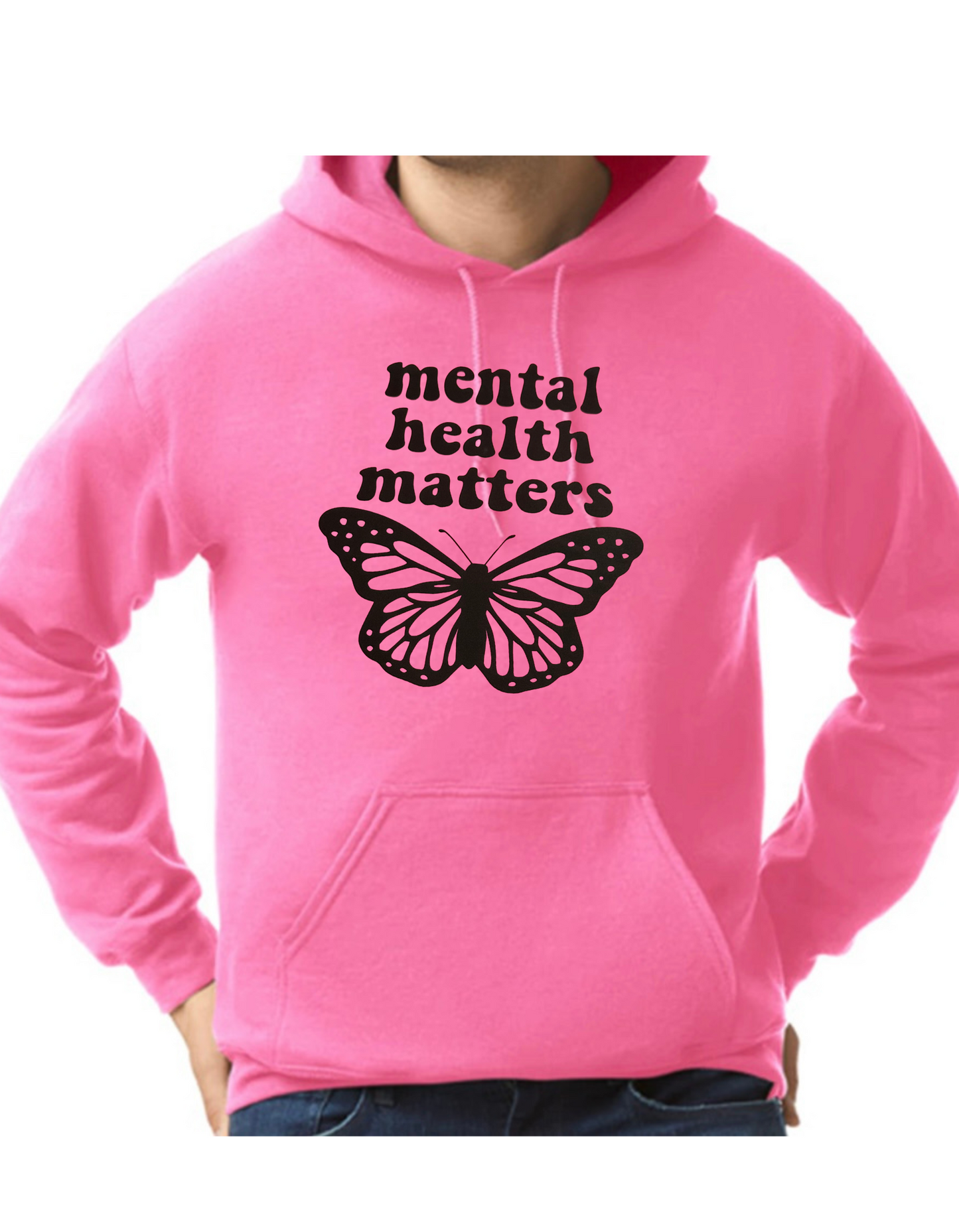 Mental Health Matters Butterfly Hoodie