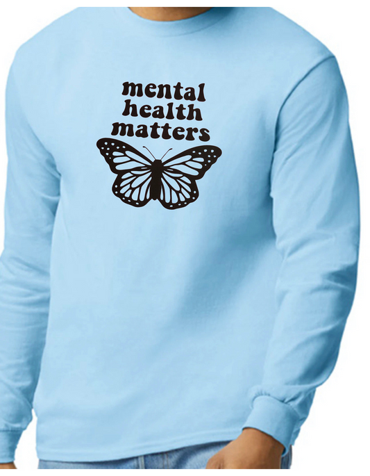 Mental Health Matters Butterfly Longsleeve