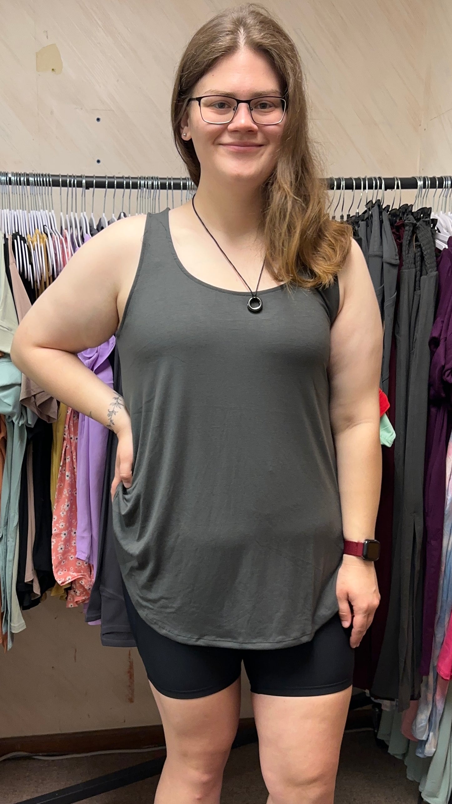 Basic Round Neck Tank Top