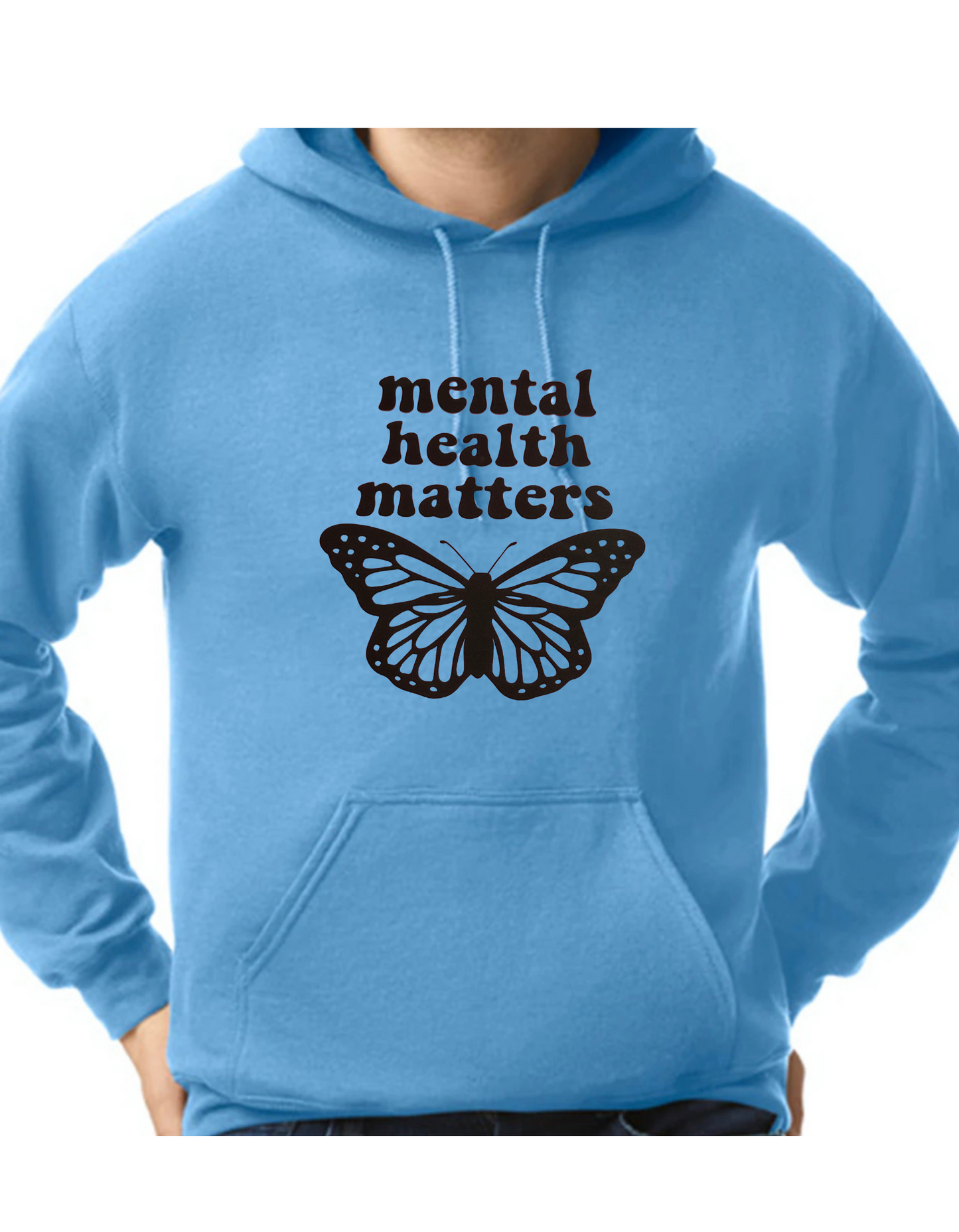 Mental Health Matters Butterfly Hoodie