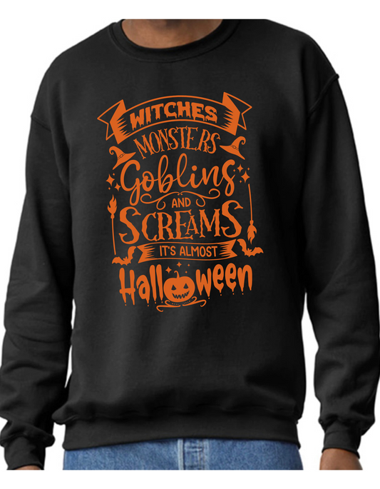 Witches, Monsters, Goblins Crewneck